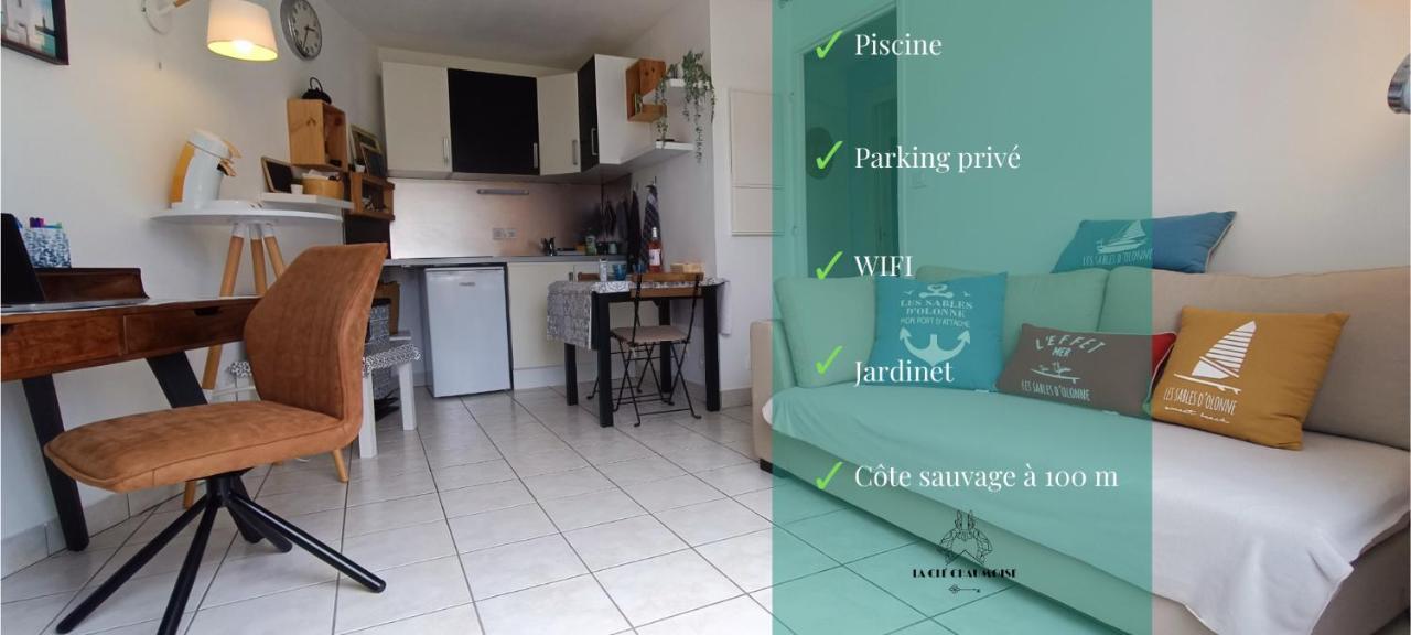 Semaphore Plat - Maisonnette -Residence - Piscine Les Sables-d'Olonne Exterior photo